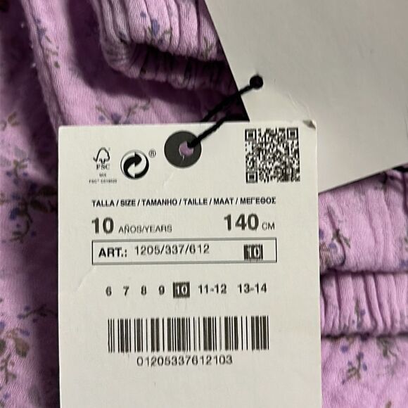 ZARA Kids | Mauve | TEXTURED PANTS - Picture 4 of 5